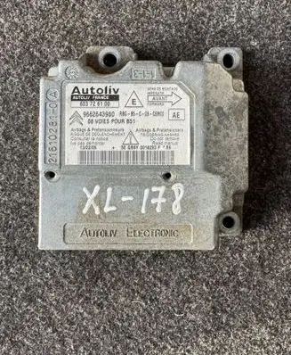 Citroen C4 I Airbag control unit/module 9662643980 603726100