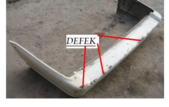 Volvo S70 V70 V70 XC Rear bumper