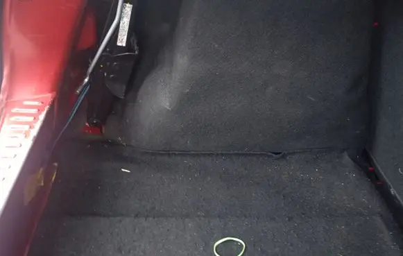 Dacia Sandero Rear floor carpet liner 