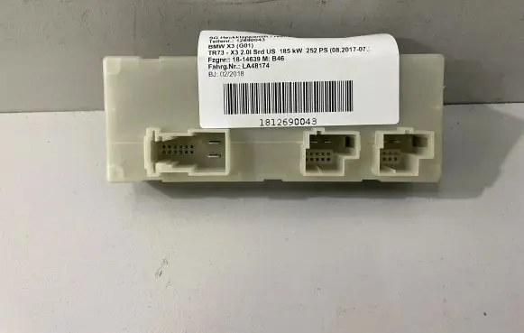 BMW X3 G01 Tailgate/trunk control unit/module 8739634