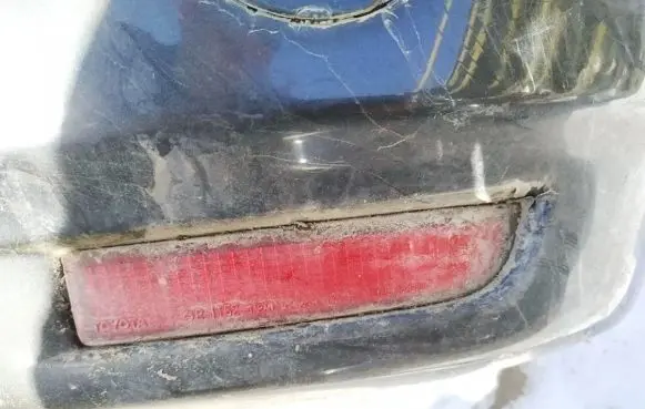 Rear tail light reflector