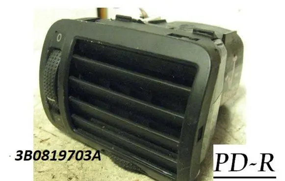 Volkswagen PASSAT B5 Dashboard side air vent grill/cover trim 3B0819703A