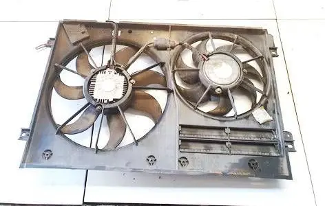 Audi A3 S3 8P Radiator cooling fan shroud 1K0121205AD