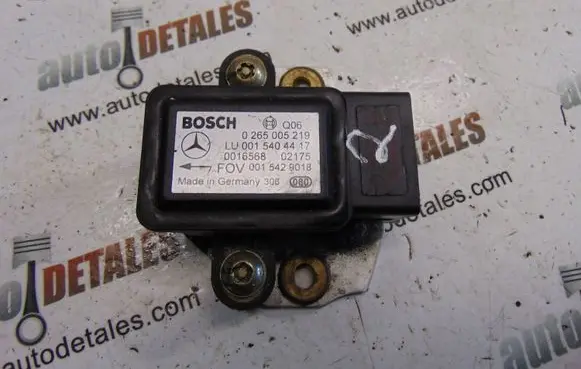 Mercedes-Benz A W168 ESP acceleration yaw rate sensor A0265005219