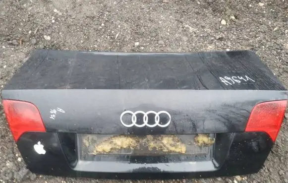 Audi A4 S4 B7 8E 8H Tailgate/trunk/boot lid juodas