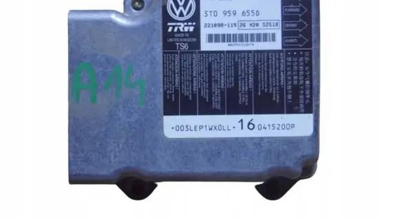 Skoda Superb B6 (3T) Airbag control unit/module 3T0959655D
