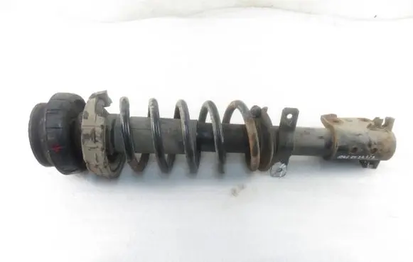 Front shock absorber with coil spring