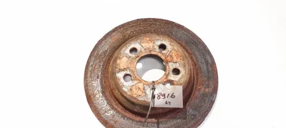 Ford Mondeo MK IV Rear brake disc neventiliuojamas