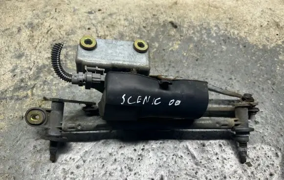 Renault Scenic I Front wiper linkage and motor