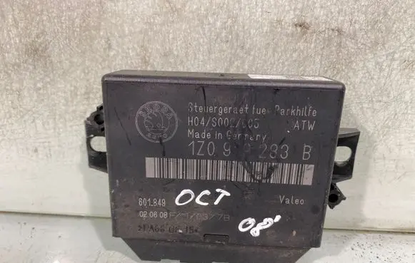 Skoda Octavia Mk2 (1Z) Parking PDC control unit/module 1z0919283b