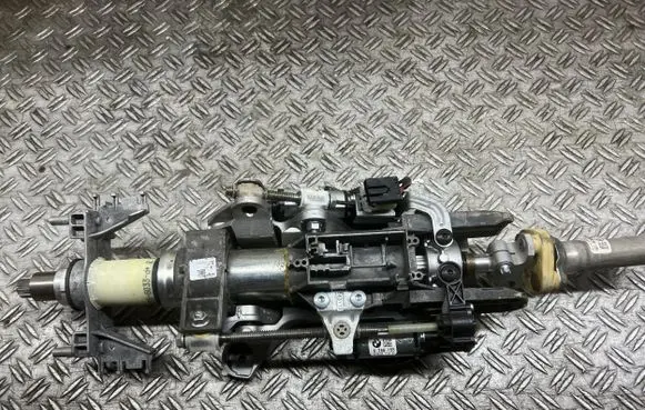 Steering wheel axle set