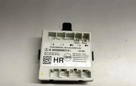 Mercedes-Benz C W205 Door control unit/module A2059006313