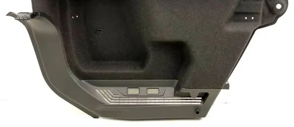 Trunk/boot side trim panel