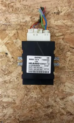 Fuel injection pump control unit/module