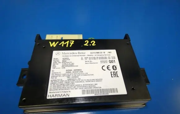 Mercedes-Benz CLA C117 X117 W117 Other control units/modules A2139002210