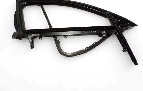 Audi A6 S6 C6 4F Front door window/glass frame 4F0837630