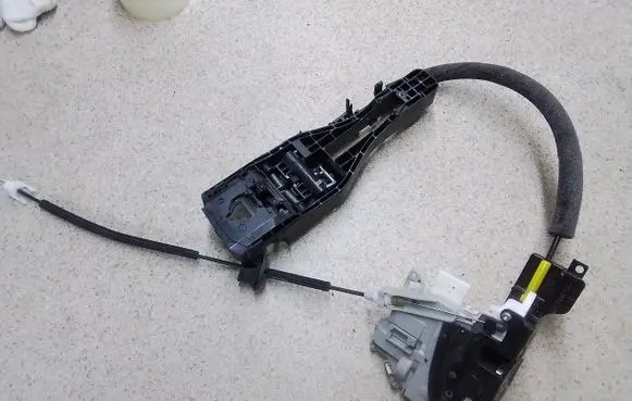 Rear door lock