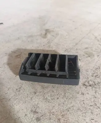 Dashboard side air vent grill/cover trim
