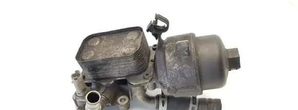Peugeot 407 Oil filter mounting bracket 9656830180