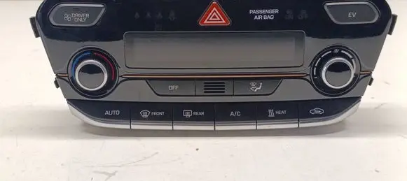 Hyundai Ioniq Climate control unit 97250G7060TKB 3409 180917