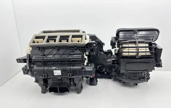 Interior heater climate box assembly