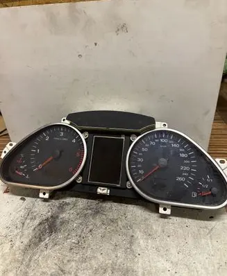 Audi A6 S6 C6 4F Speedometer (instrument cluster) 4F0920931B 4F0910930A 503000731602