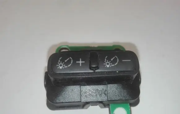 Panel lighting control switch
