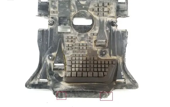 Mercedes-Benz GL X166 Engine splash shield/under tray A1665200723