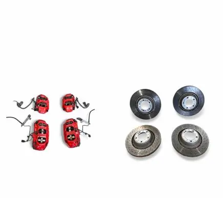 Porsche 911 991 Brake discs and calipers set 9P1615105L 9P1615106L 9P1615404F