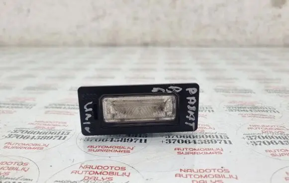 Number plate light