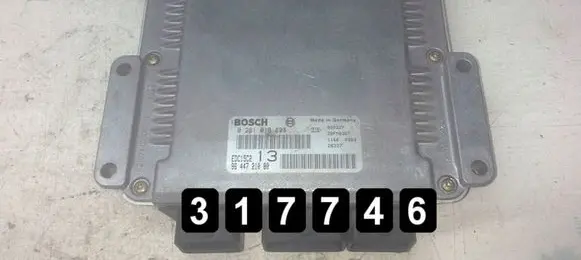 Citroen C5 Engine control unit/module 0281010808