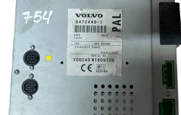 Volvo S80 GPS navigation control unit/module 94724401