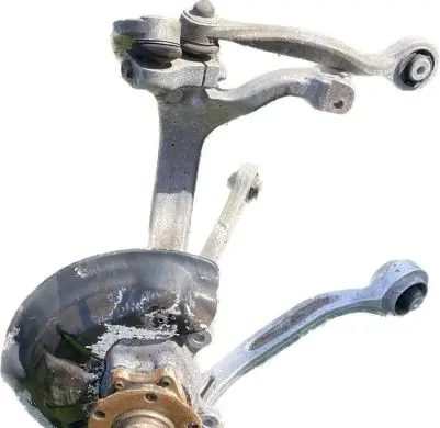 Audi A6 S6 C6 4F Front wheel hub spindle knuckle 4F0257