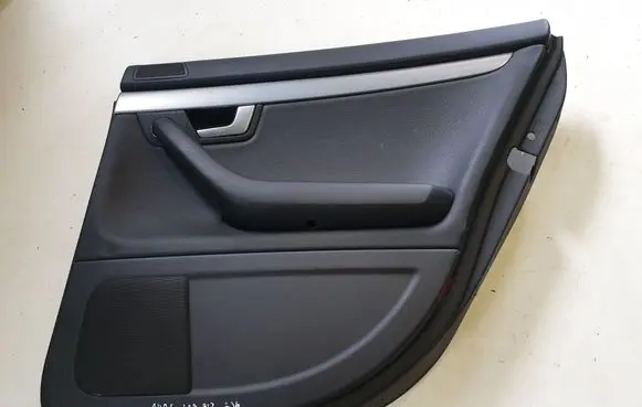 Rear door card panel trim