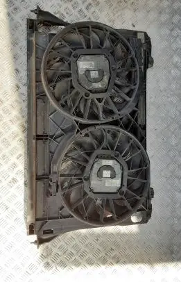 Audi A8 S8 D3 4E Radiator cooling fan shroud 4E0121205B