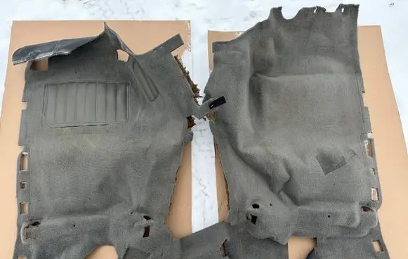 Nissan Patrol Y61 Front floor carpet liner 74902VB320