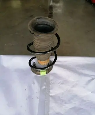 Front coil spring