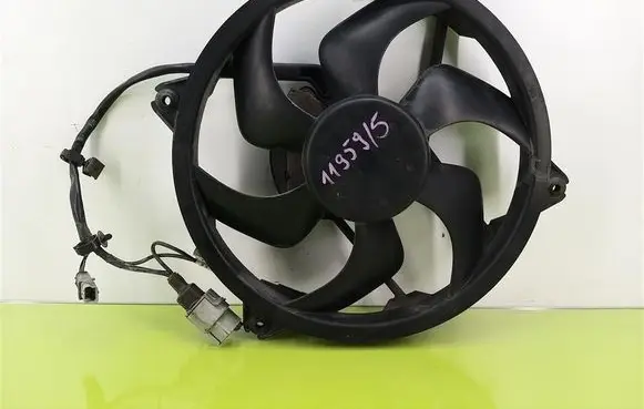 Peugeot 407 Electric radiator cooling fan 183185600