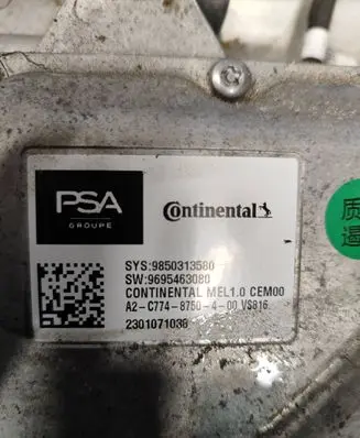 Opel Vivaro Electric car motor 9850313580 9695463080 98313689