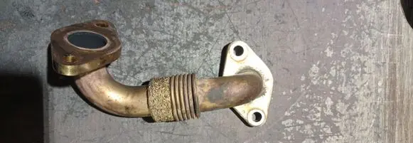 Seat Leon (1P) EGR valve line/pipe/hose 038131521