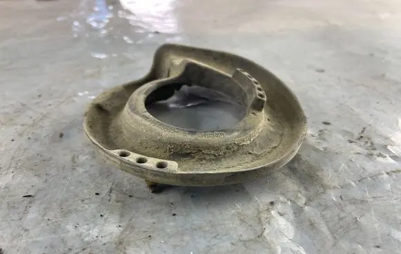 Ford Focus Rear coil spring rubber mount AV615599CE