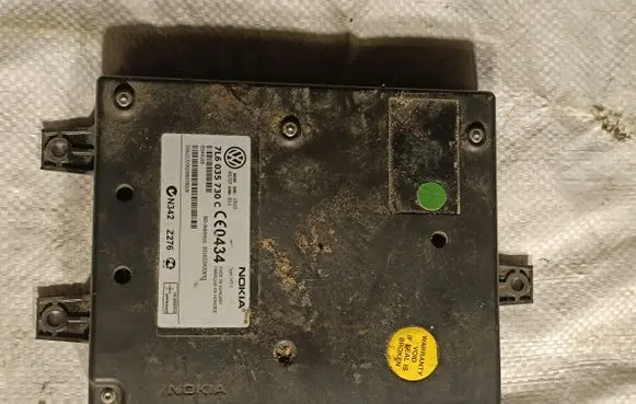 Volkswagen Touareg I Bluetooth control unit module 7L6035730C