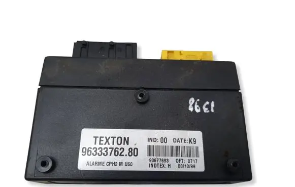 Peugeot 806 Alarm control unit/module 9633376280 93677693