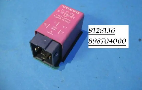 Volvo V70 Window wiper relay 9128136 898704000