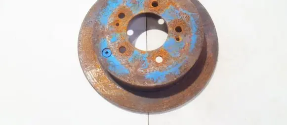 KIA Sportage Rear brake disc neventiliuojamas