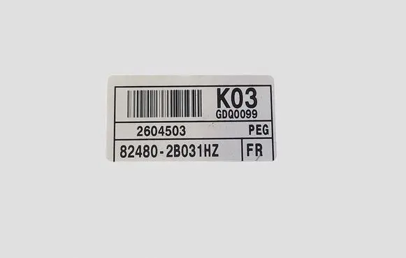Hyundai Santa Fe Front window lifting mechanism without motor 824802B031HZ 2604503
