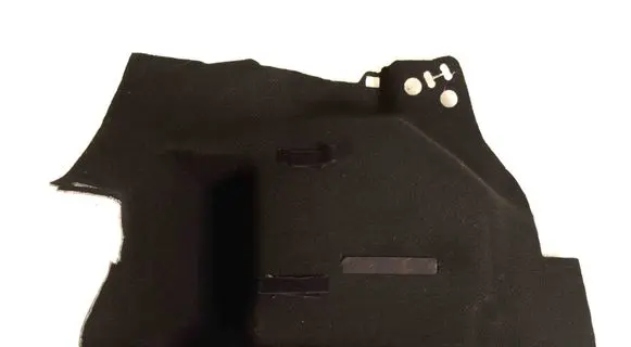 Trunk/boot side trim panel