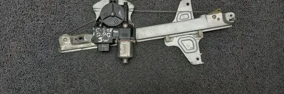 Citroen C5 Rear door window regulator with motor 128000771