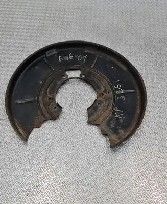 BMW 3 E46 Front brake disc dust cover plate 