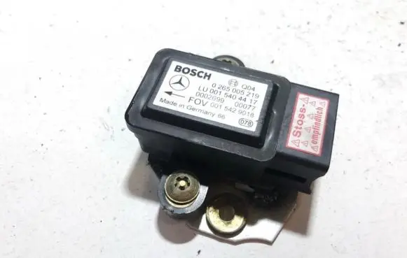 Mercedes-Benz A W168 ESP acceleration yaw rate sensor 0265005219 lu0015404417